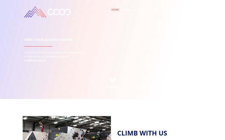 Screenshot di cood.org.uk