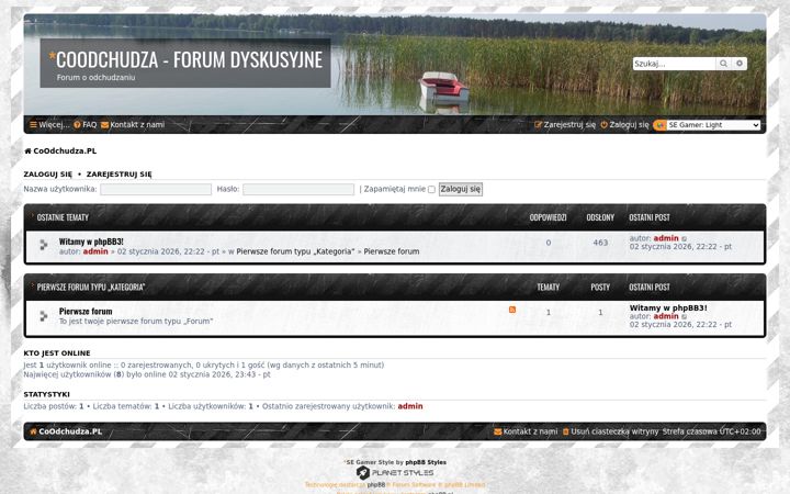 Screenshot ta' coodchudza.pl