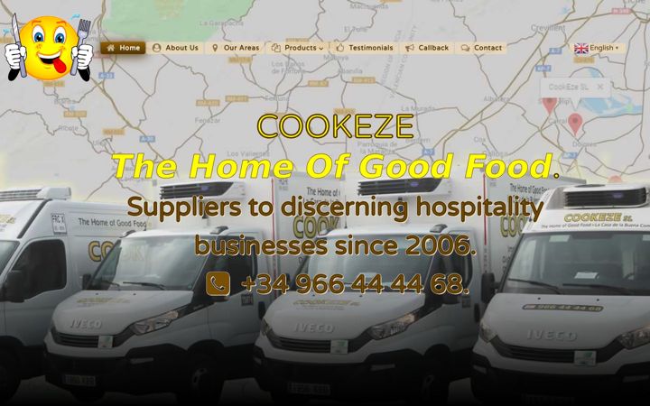 Screenshot of cookeze.es