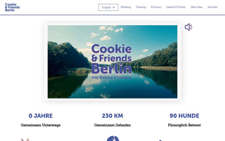 Screenshot of cookieandfriendsberlin.de