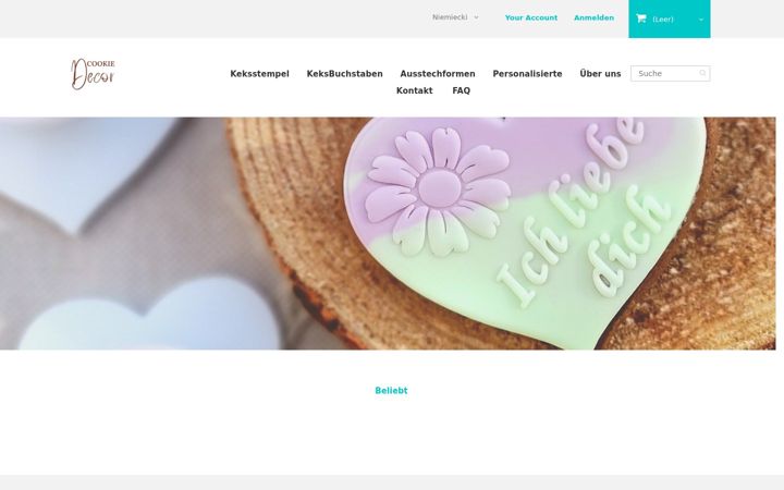 Screenshot of cookiedecor.eu
