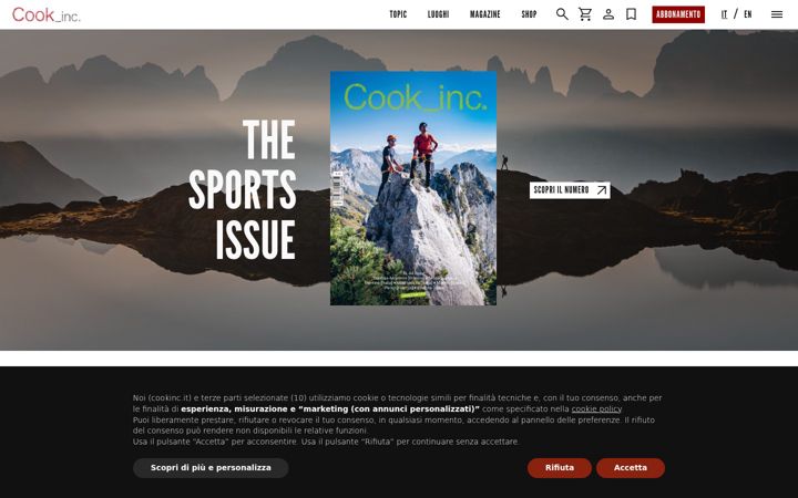 Screenshot of cookinc.it