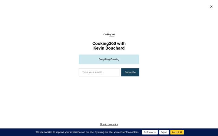 Screenshot von cooking360.ca