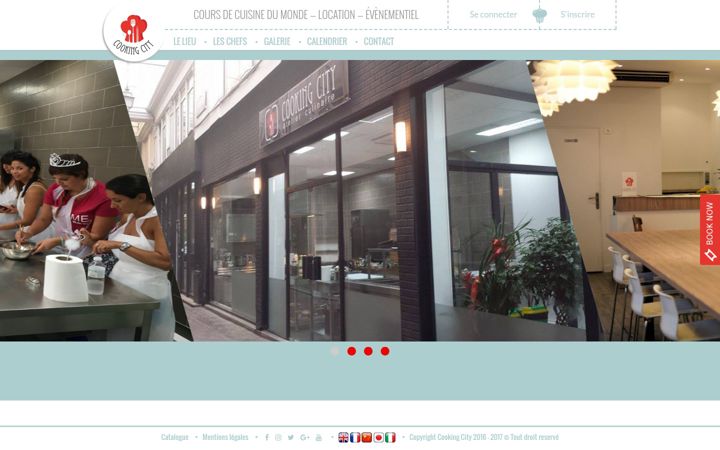 Snimka zaslona za cookingcity.fr