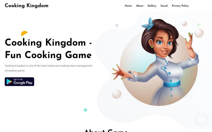 Screenshot of cookingkingdom.in