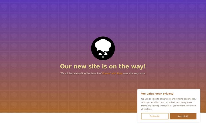 Screenshot of cookinwithkully.com