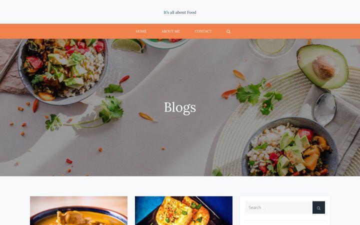 Screenshot of cookwithsunny.co.uk