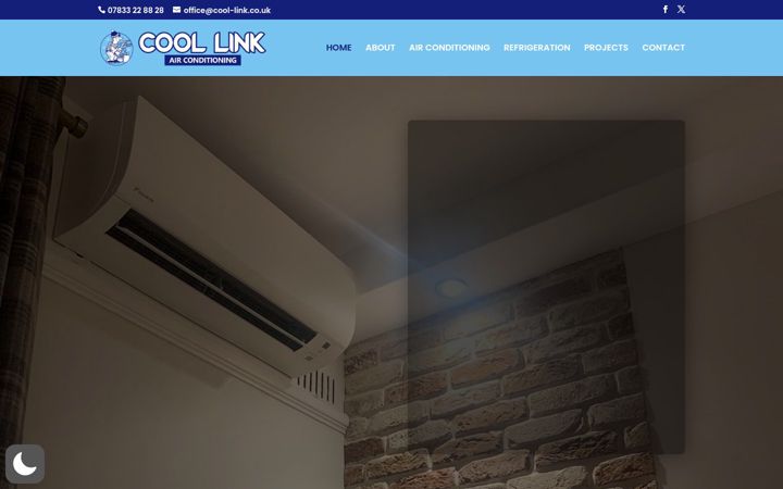 Screenshot van cool-link.co.uk