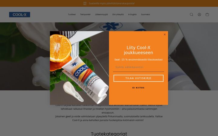 Screenshot of cool-x.fi