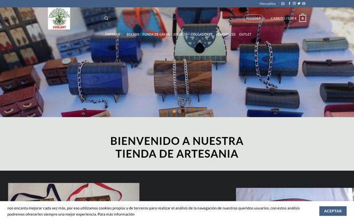 Screenshot of coolart.es