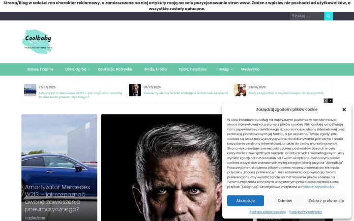 Screenshot of coolbaby.pl