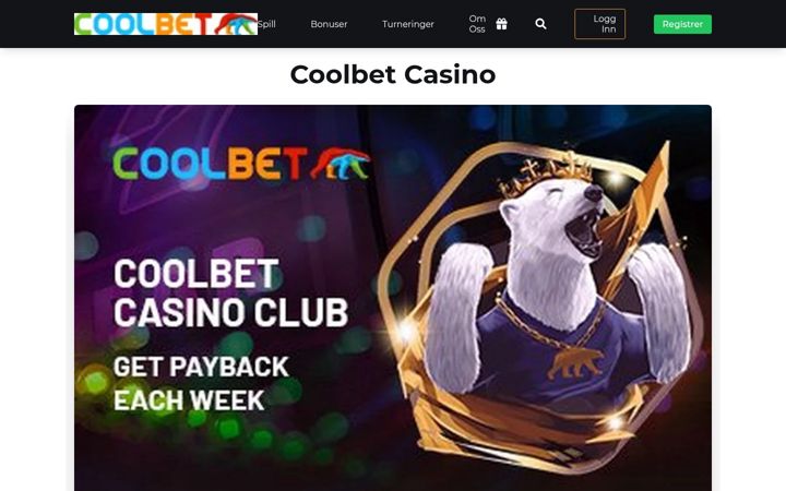 Screenshot of coolbetcasinono.com