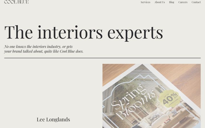 Screenshot of coolblue-interiors.co.uk