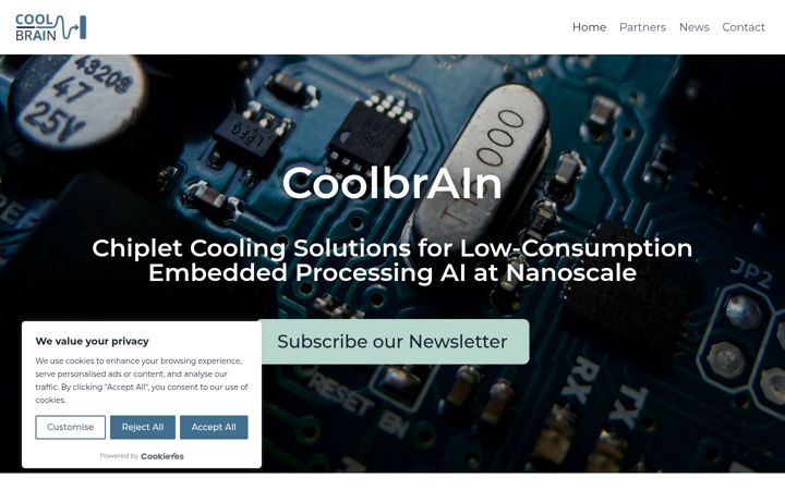 Screenshot of coolbrain.eu
