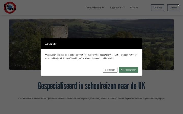 Screenshot of coolbritannia.nl