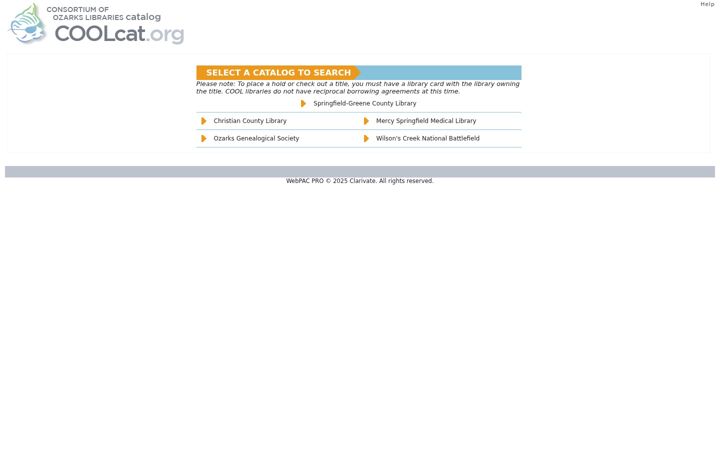 Screenshot of coolcat.org