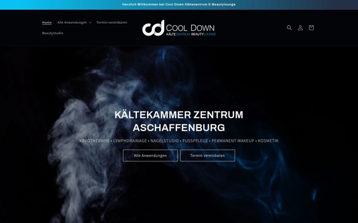 Screenshot of cooldown-shop.de
