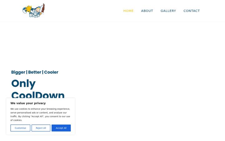 Screenshot van cooldownicecream.co.uk