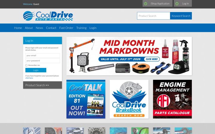 Screenshot of cooldrive.com.au