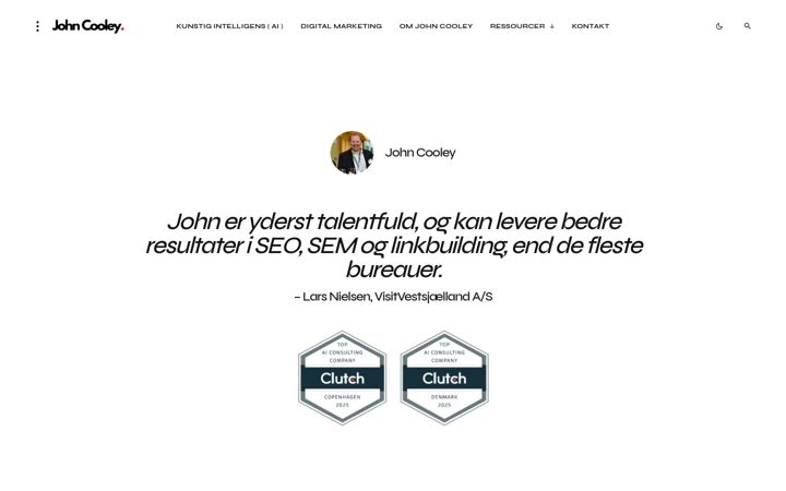 Screenshot of cooley.dk