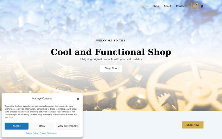Screenshot of coolfunctional.com