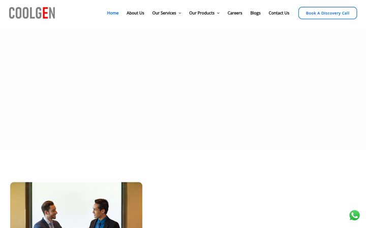 Screenshot of coolgentech.com