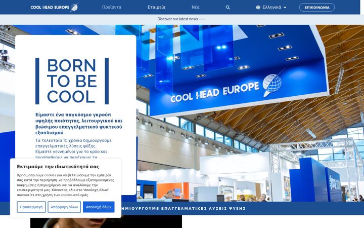 Screenshot of coolhead.gr