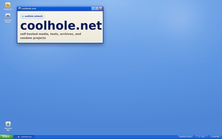 Screenshot of coolhole.net