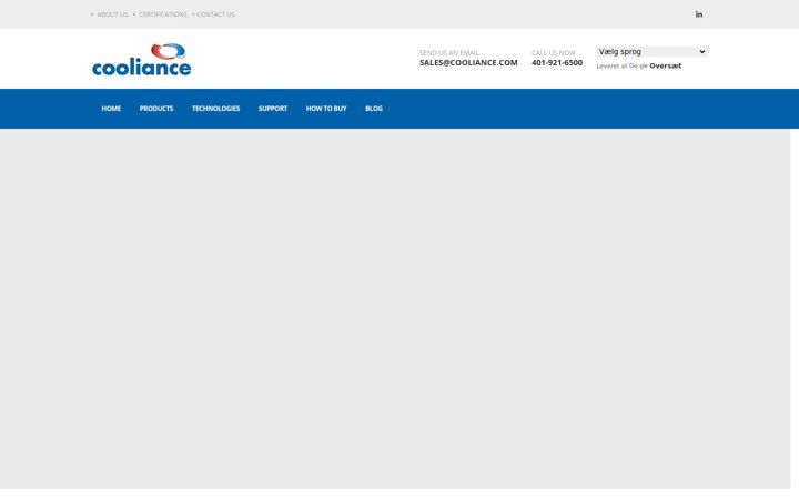 Screenshot of cooliance.com