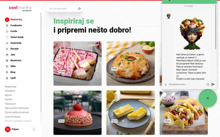Screenshot di coolinarika.com