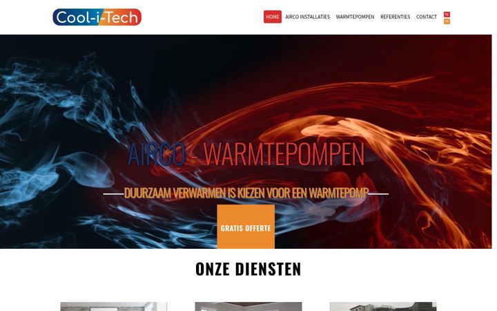 Screenshot of coolitech.be