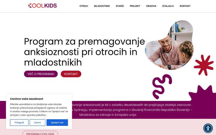 Screenshot di coolkids.si