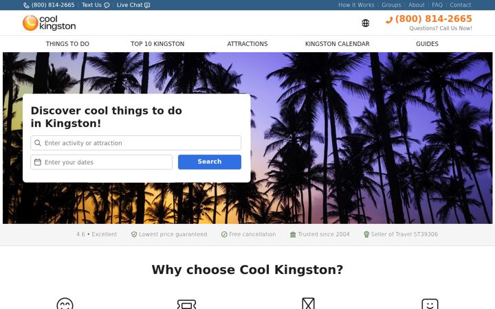Screenshot of coolkingston.com