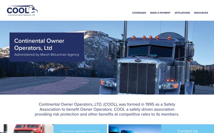 Screenshot of coolmembers.com