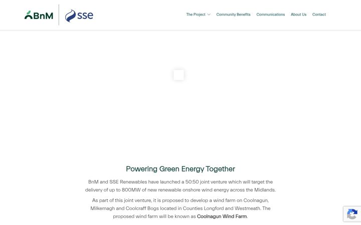 Screenshot von coolnagunwindfarm.ie