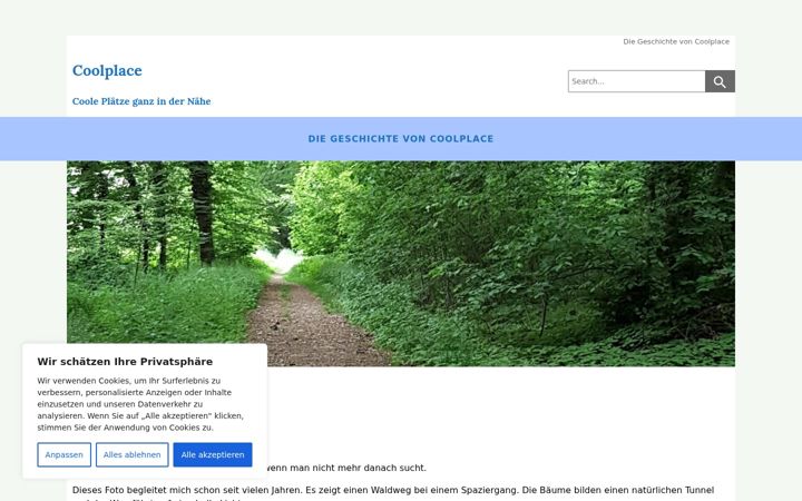 Screenshot of coolplace.cc