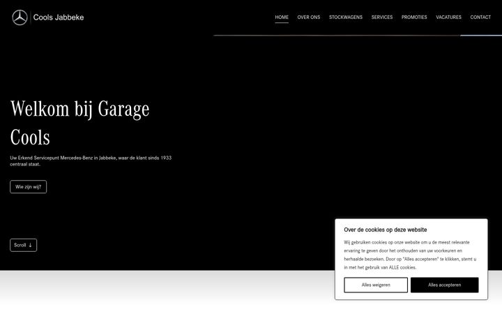 Screenshot of coolsjabbeke.be