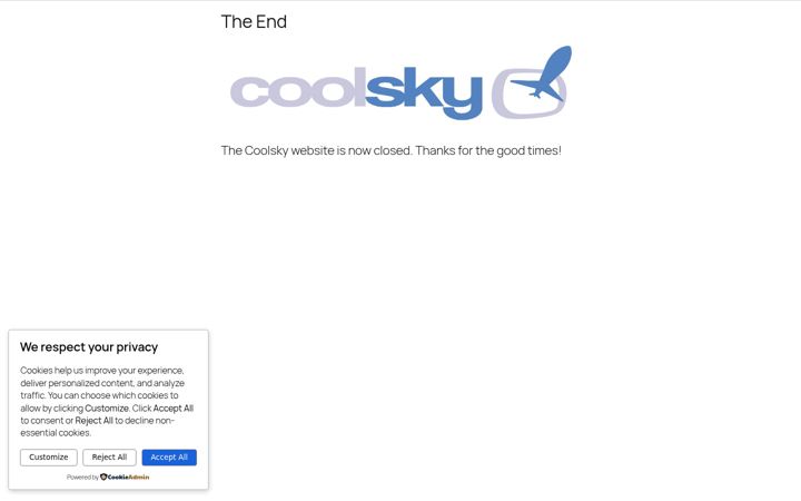 Screenshot of coolsky.no