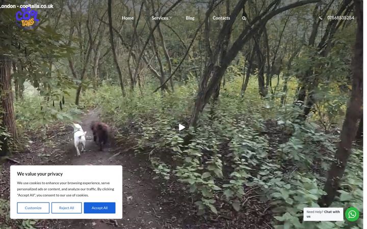 Screenshot di cooltails.co.uk