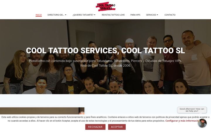 Screenshot of cooltattooservices.es