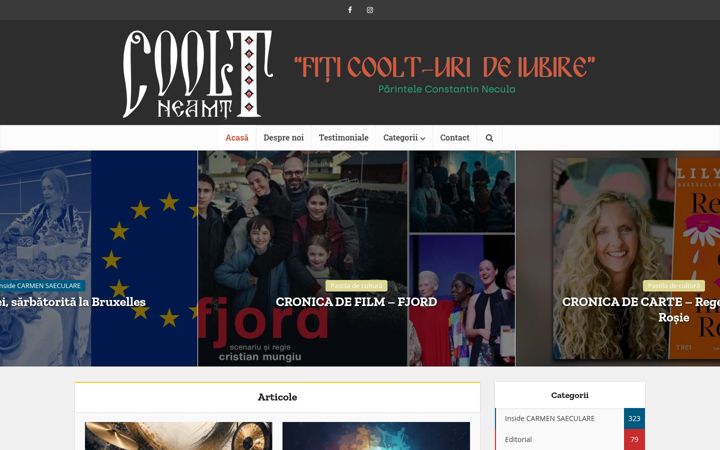 Screenshot of cooltneamt.ro