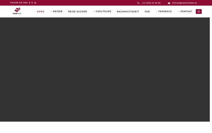 Screenshot of cooltours.at