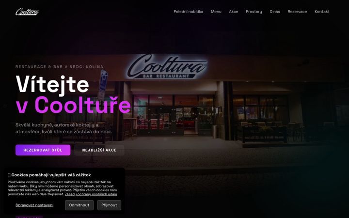 Screenshot of coolturakolin.cz