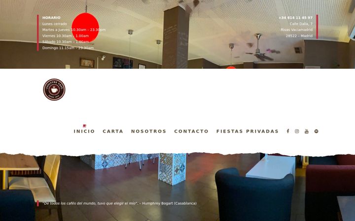 Screenshot του coolturecafe.es