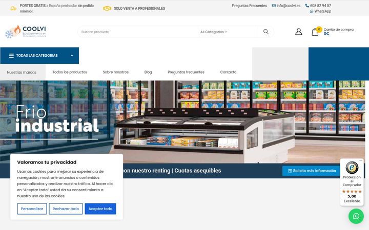 Screenshot of coolvi.es