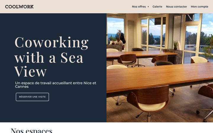 Екранна снимка на coolwork.io