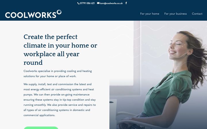 Screenshot of coolworks.co.uk