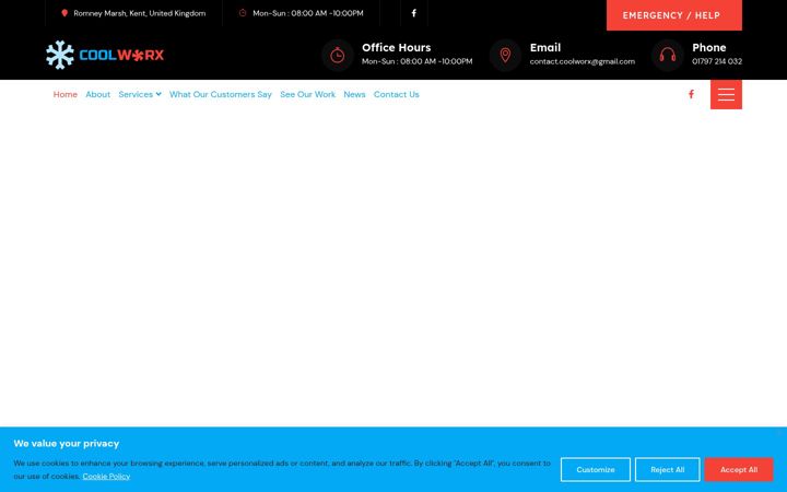 Screenshot di coolworx.uk