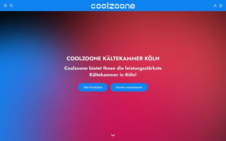 Screenshot of coolzoone-shop.de