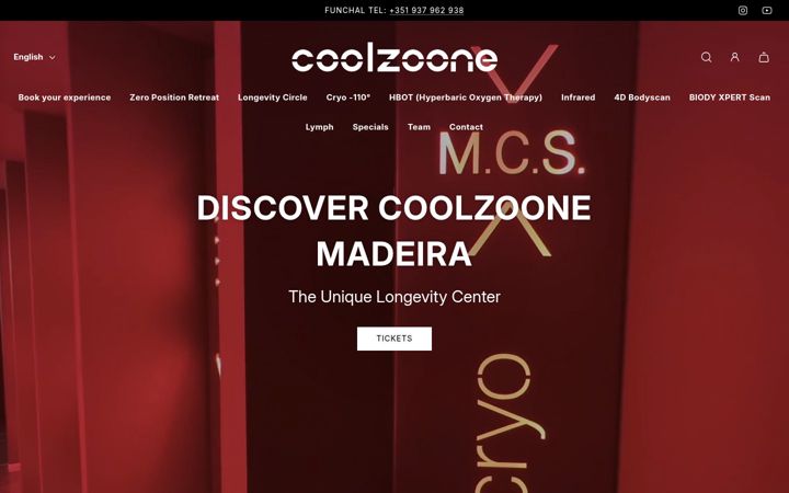 Screenshot of coolzoone.pt